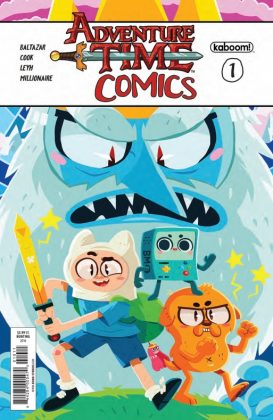 Adventure Time Comics Portada principal de Erin Hunting