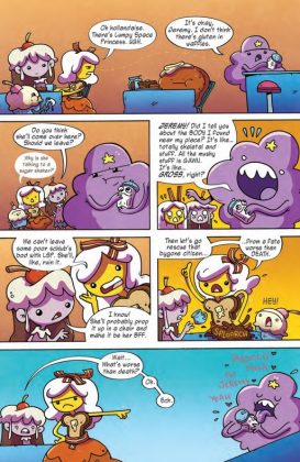 Adventure Time Comics Página interior (5)