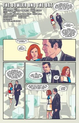 Batman 66 Meets Steed and Mrs Peel Página interior (1)