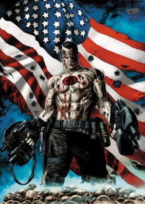 Bloodshot U.S.A. Portada alternativa de Doug Braithwaite