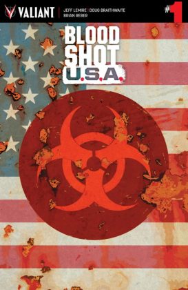 Bloodshot U.S.A. Portada principal de Kano