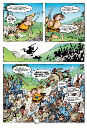 Groo Fray of the Gods P&aacute;gina interior (1)