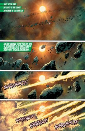 Hal Jordan and the Green Lantern Corps Rebirth Página interior (1)