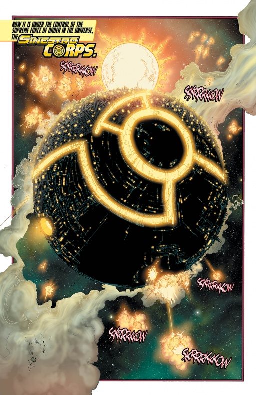Hal Jordan and the Green Lantern Corps Rebirth Página interior (2)