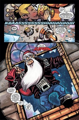 Heavy Metal Santa Claus Página interior (2)