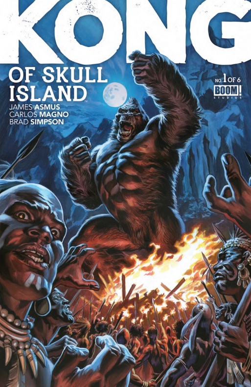 Primer vistazo a 'Kong of Skull Island' #1 2 Carlos Magno, James Asmus, Kong of Skull Island