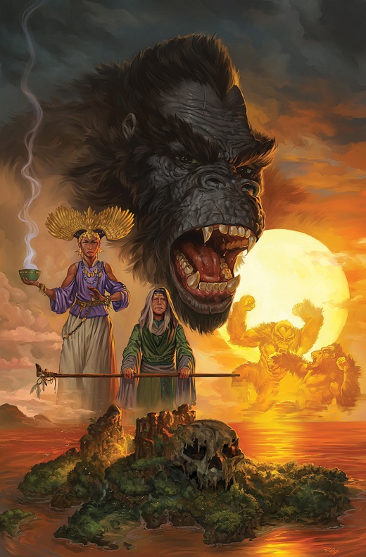 Primer vistazo a 'Kong of Skull Island' #1 3 Carlos Magno, James Asmus, Kong of Skull Island