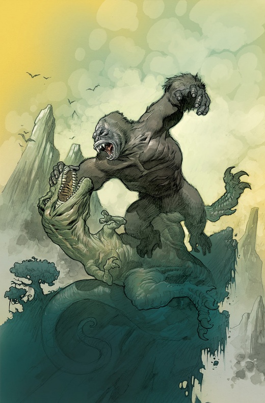 Primer vistazo a 'Kong of Skull Island' #1 8 Carlos Magno, James Asmus, Kong of Skull Island