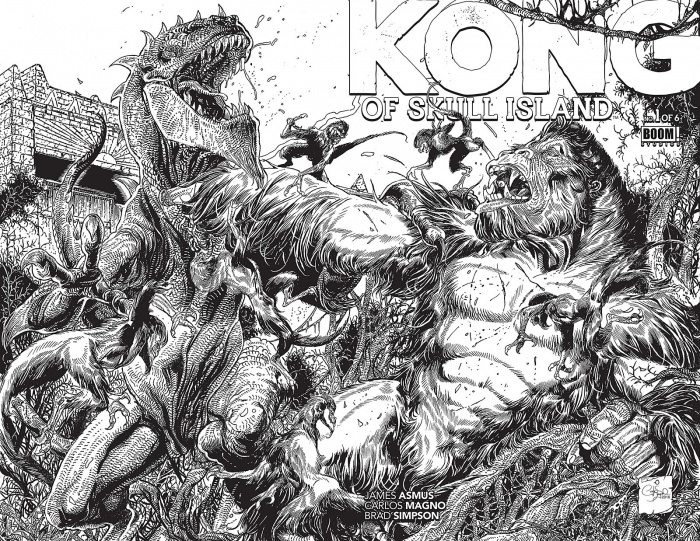 Primer vistazo a 'Kong of Skull Island' #1 4 Carlos Magno, James Asmus, Kong of Skull Island