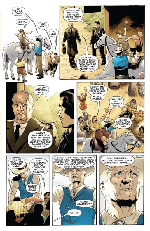 Avance de 'Lone Ranger/Green Hornet' #1 4 Dynamite entertainment, Lone Ranger/Green Hornet, Michael Uslan