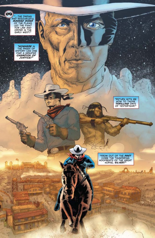 Avance de 'Lone Ranger/Green Hornet' #1 5 Dynamite entertainment, Lone Ranger/Green Hornet, Michael Uslan