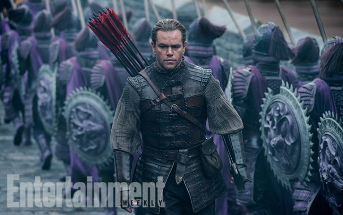 Matt Damon se enfrenta a los monstruos en el primer tráiler de 'La Gran Muralla'
