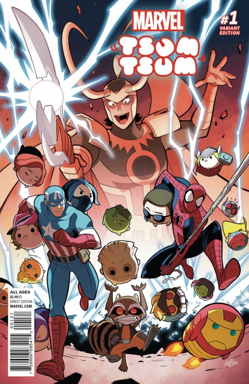 Primer vistazo a 'Marvel Tsum Tsum' #1 3 David Baldeon, Jason Chabot, Marvel, Marvel Tsum Tsum