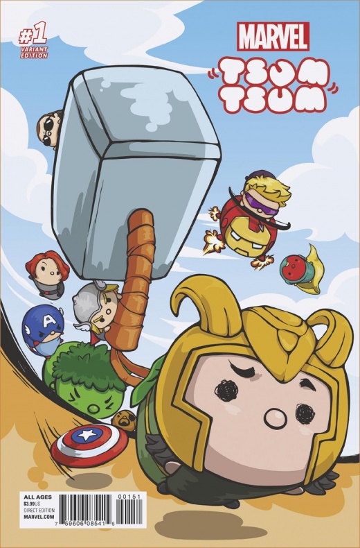 Primer vistazo a 'Marvel Tsum Tsum' #1 4 David Baldeon, Jason Chabot, Marvel, Marvel Tsum Tsum