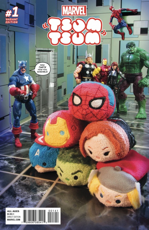 Primer vistazo a 'Marvel Tsum Tsum' #1 5 David Baldeon, Jason Chabot, Marvel, Marvel Tsum Tsum