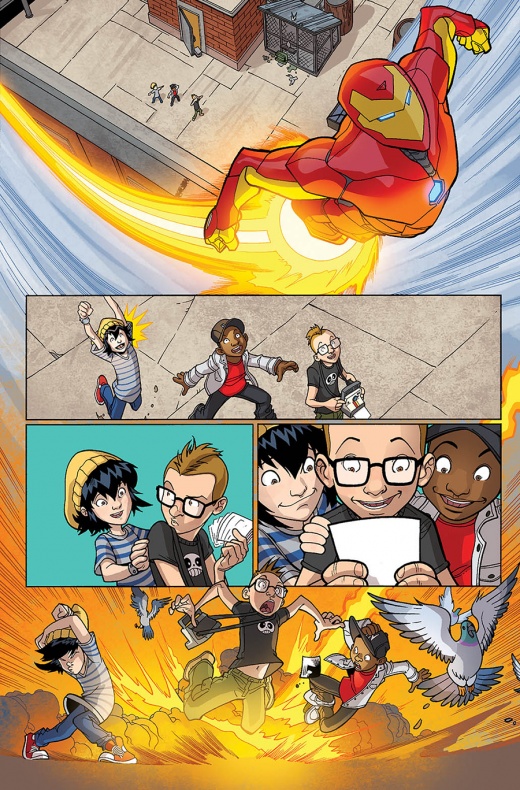 Primer vistazo a 'Marvel Tsum Tsum' #1 6 David Baldeon, Jason Chabot, Marvel, Marvel Tsum Tsum