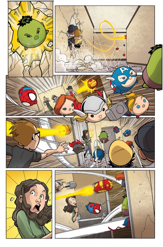 Primer vistazo a 'Marvel Tsum Tsum' #1 8 David Baldeon, Jason Chabot, Marvel, Marvel Tsum Tsum