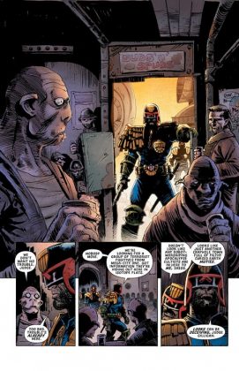 Predator vs. Judge Dredd vs. Aliens P&aacute;gina interior (2)