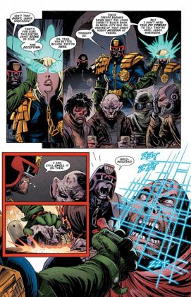 Predator vs. Judge Dredd vs. Aliens P&aacute;gina interior (3)