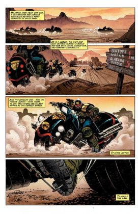 Predator vs. Judge Dredd vs. Aliens P&aacute;gina interior (5)