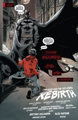 Red Hood and the Outlaws Rebirth Página interior (2)