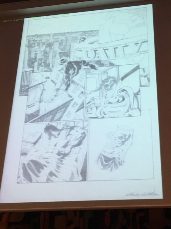 Jornada del viernes 1 en Metrópoli Comic Con 17 Claudio Castellini, Deadpool, Metrópoli Comic-Con, Michael Golden, Nathan Never, Salva Espín