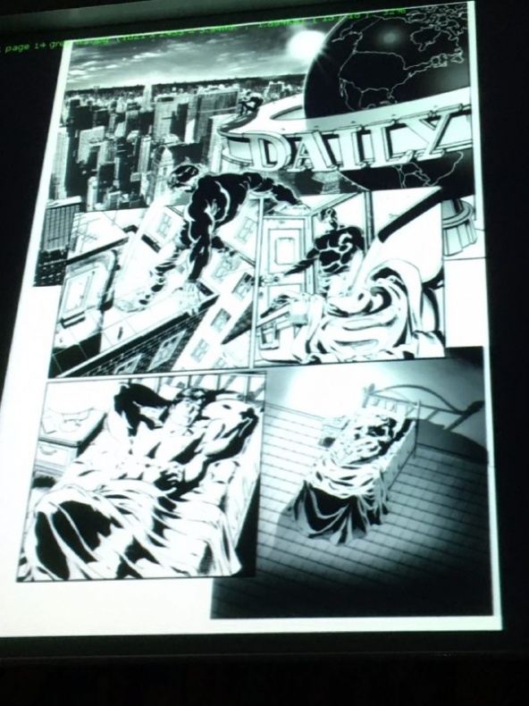 Jornada del viernes 1 en Metrópoli Comic Con 10 Claudio Castellini, Deadpool, Metrópoli Comic-Con, Michael Golden, Nathan Never, Salva Espín