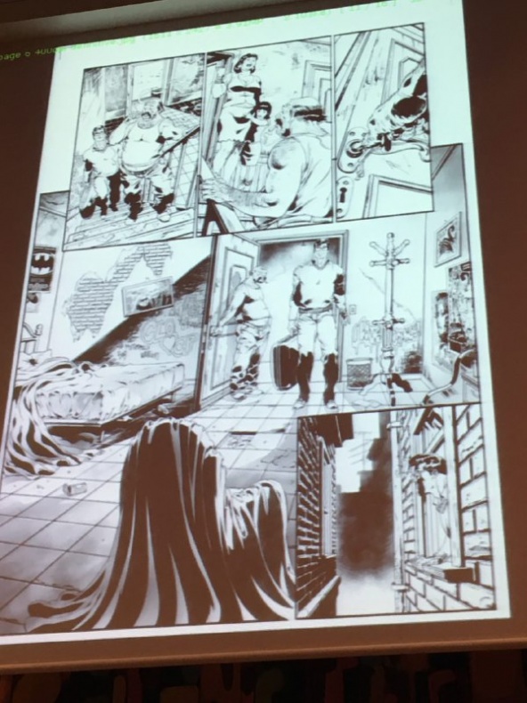 Jornada del viernes 1 en Metrópoli Comic Con 14 Claudio Castellini, Deadpool, Metrópoli Comic-Con, Michael Golden, Nathan Never, Salva Espín