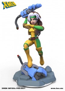 Diseños fanmade de figuras de los X-Men para 'Disney Infinity'