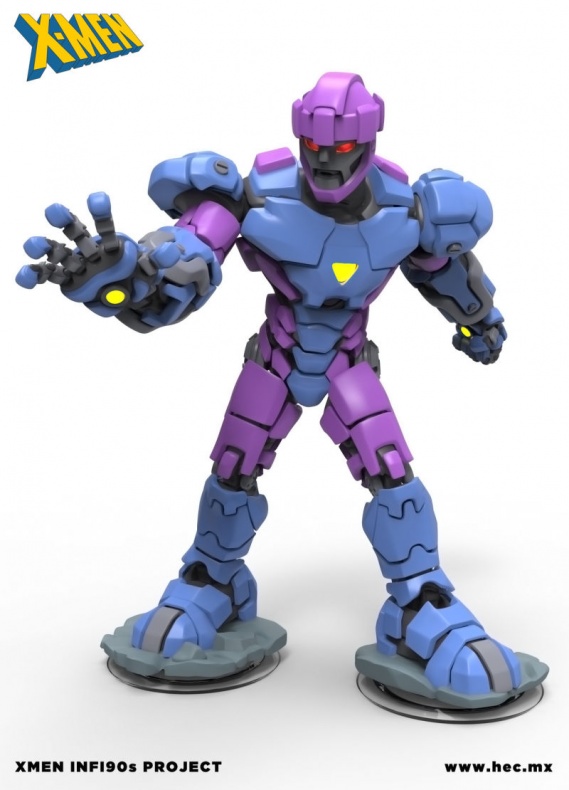 Diseños fanmade de figuras de los X-Men para 'Disney Infinity'