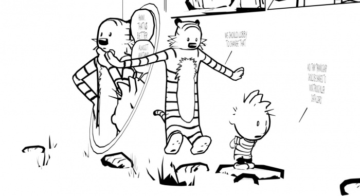 'Calvin y Hobbes' se convierten en un cómic en 3D 3 Calvin y Hobbes