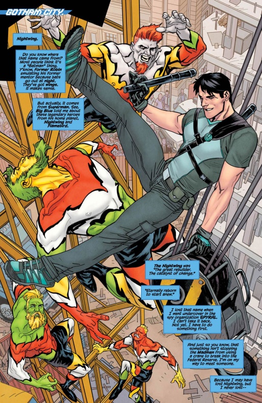 Adelanto de 'Nightwing: Rebirth' #1 3 DC, Nightwing: Rebirth, Tim Seeley, Yanick Paquette