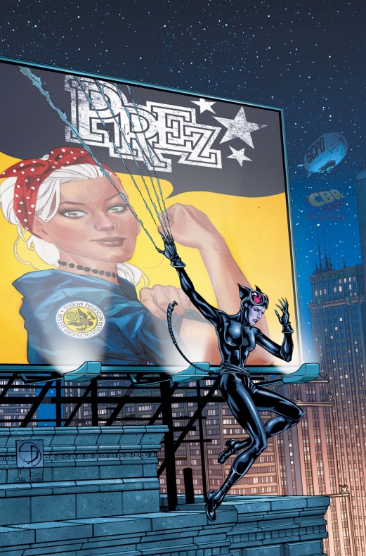 'Catwoman' en las elecciones a la alcaldía de Gotham 2 Catwoman, David Finch, DC Comics, Gotham, Meredith Finch