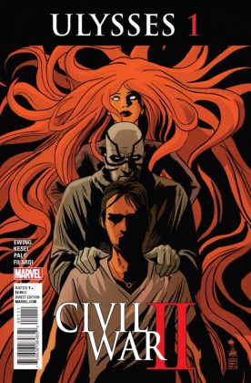 Civil War II Ulysses Portada principal de Francesco Francavilla