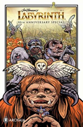 Jim Henson's Labyrinth 30th Anniversary Special Portada principal de Benjamin Dewey