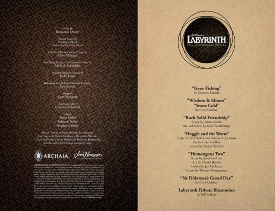 Jim Henson's Labyrinth 30th Anniversary Special P&aacute;gina interior (1)