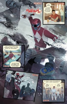 Mighty Morphin Power Rangers 2016 Annual Página interior (2)