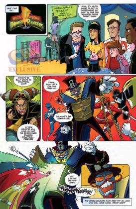 Mighty Morphin Power Rangers 2016 Annual Página interior (4)
