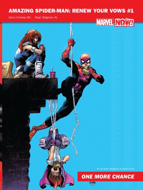 Mary Jane y Annie Parker estrenan traje en 'Spider-Man: Renew Your Vows' #1 2 Spiderman renueva tus votos portada