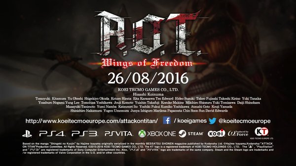 Los Titanes de 'A.O.T: Wings of Freedom' regresan esta semana 1 attack__