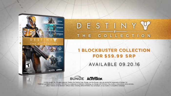 Destiny: The Collection Destiny: The Collection