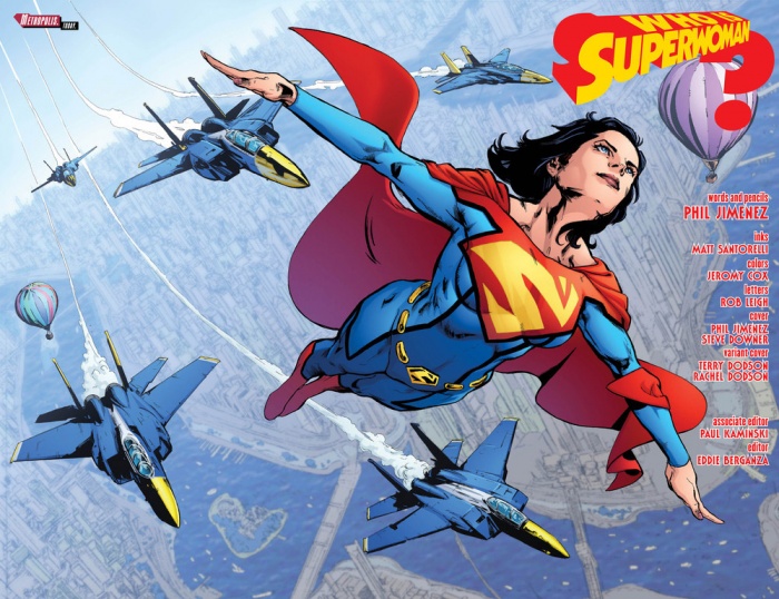 Primer vistazo a 'Superwoman' #1 3 DC, Phil Jimenez, Superwoman
