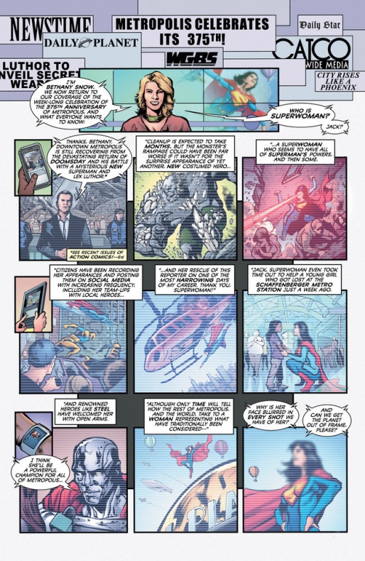 Primer vistazo a 'Superwoman' #1 4 DC, Phil Jimenez, Superwoman