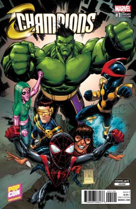 Champions ComicCave Variant