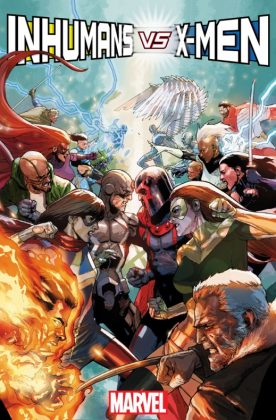 Marvel anuncia nuevo título de Inhumanos contra Mutantes