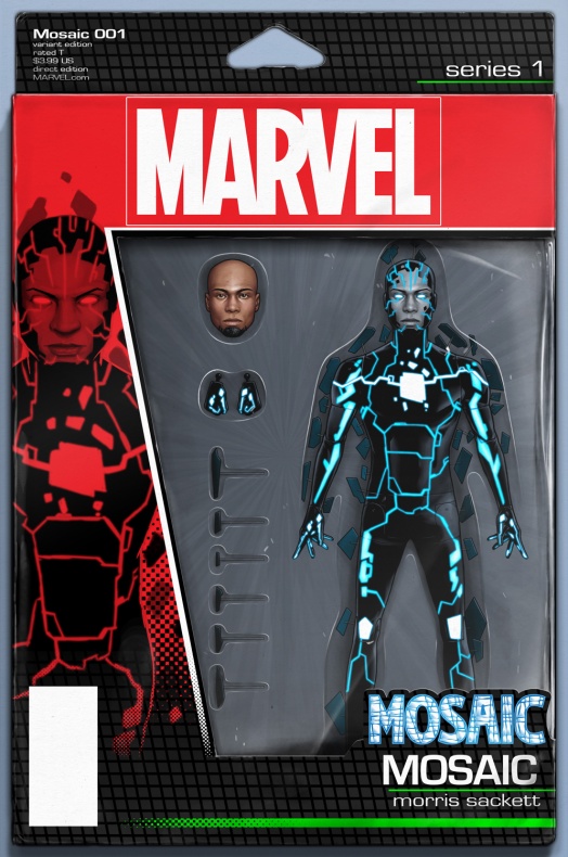 Nuevas imágenes de Mosaic el nuevo héroe de Marvel