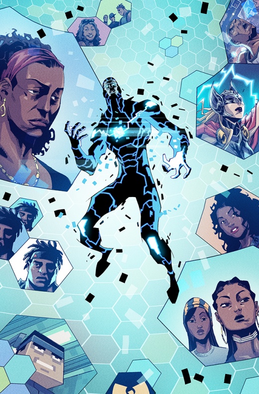 Nuevas imágenes de Mosaic el nuevo héroe de Marvel