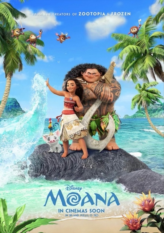 Nuevo tráiler y más carteles de 'Vaiana', lo nuevo de Disney 4 Vaiana cartel 3