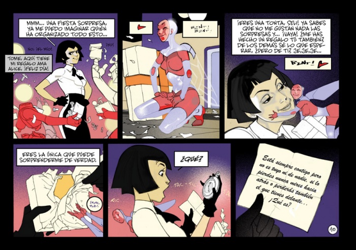 Nuevo cómic de Pasqual Ferry en Spaceman Project 11 Alice, Pasqual Ferry, Spaceman Project