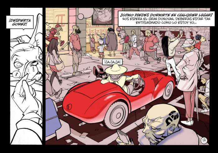 Nuevo cómic de Pasqual Ferry en Spaceman Project 14 Alice, Pasqual Ferry, Spaceman Project